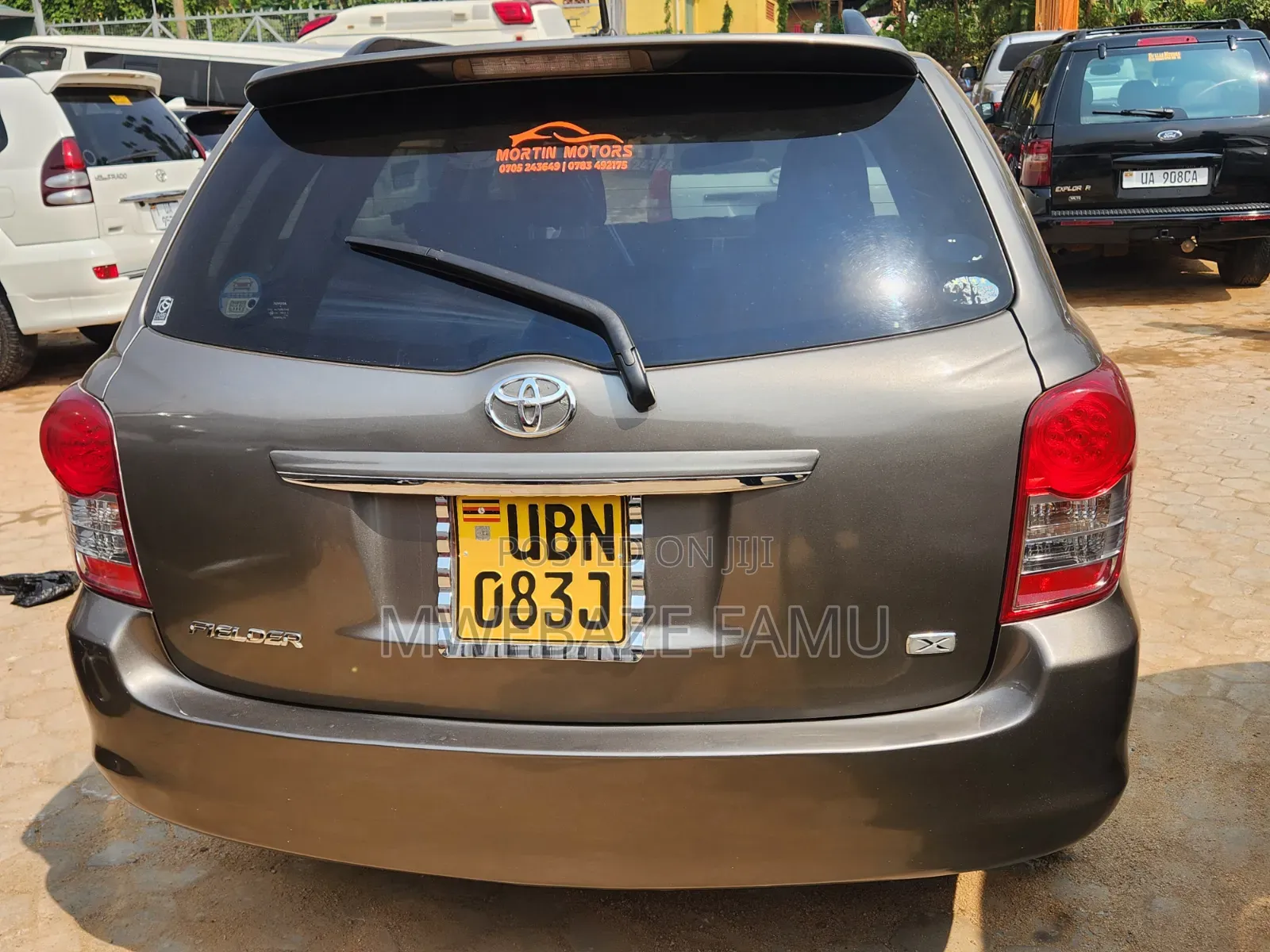 Toyota Corolla Fielder 2010 Gray