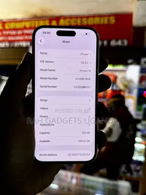 Apple iPhone 16 128 GB White
