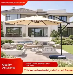 Parasol Garden Umbrella Water Proof for Home Restaurant Apartment