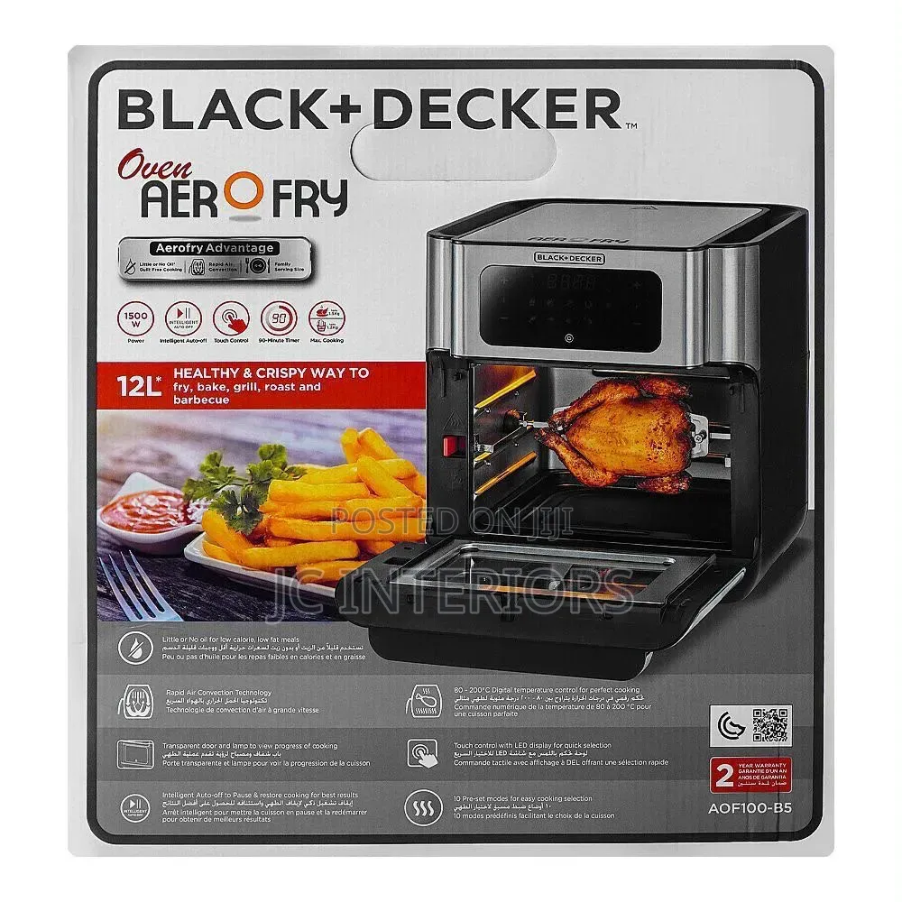 Black + Decker Oven Aerofry - Airfryer