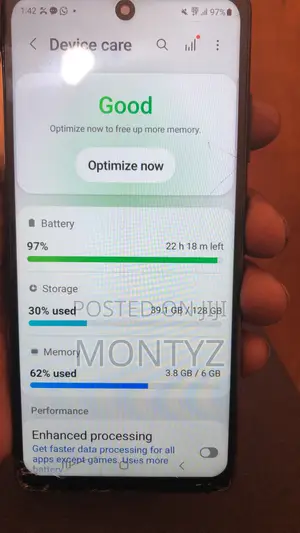 Samsung Galaxy S20 128 GB Black