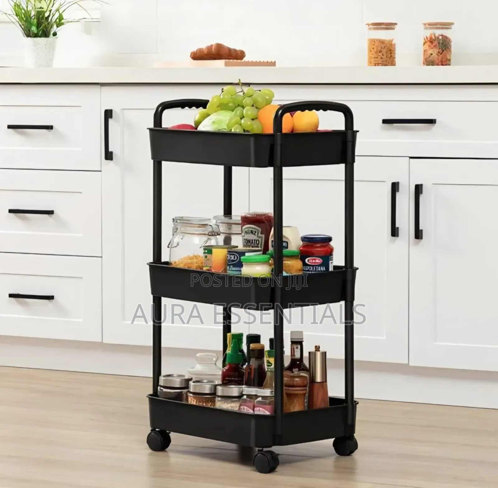 Household Utility Storage Trolley