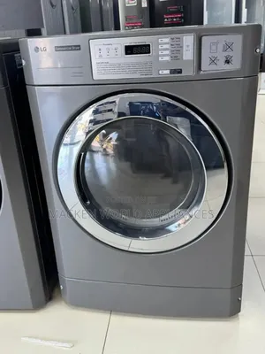 Lg 15kg Commercial Dryer Front Load Silver, Wi-Fi Rv1840cd7
