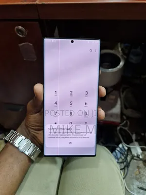 Note20 Ultra Original Screen Replacement With a Line.