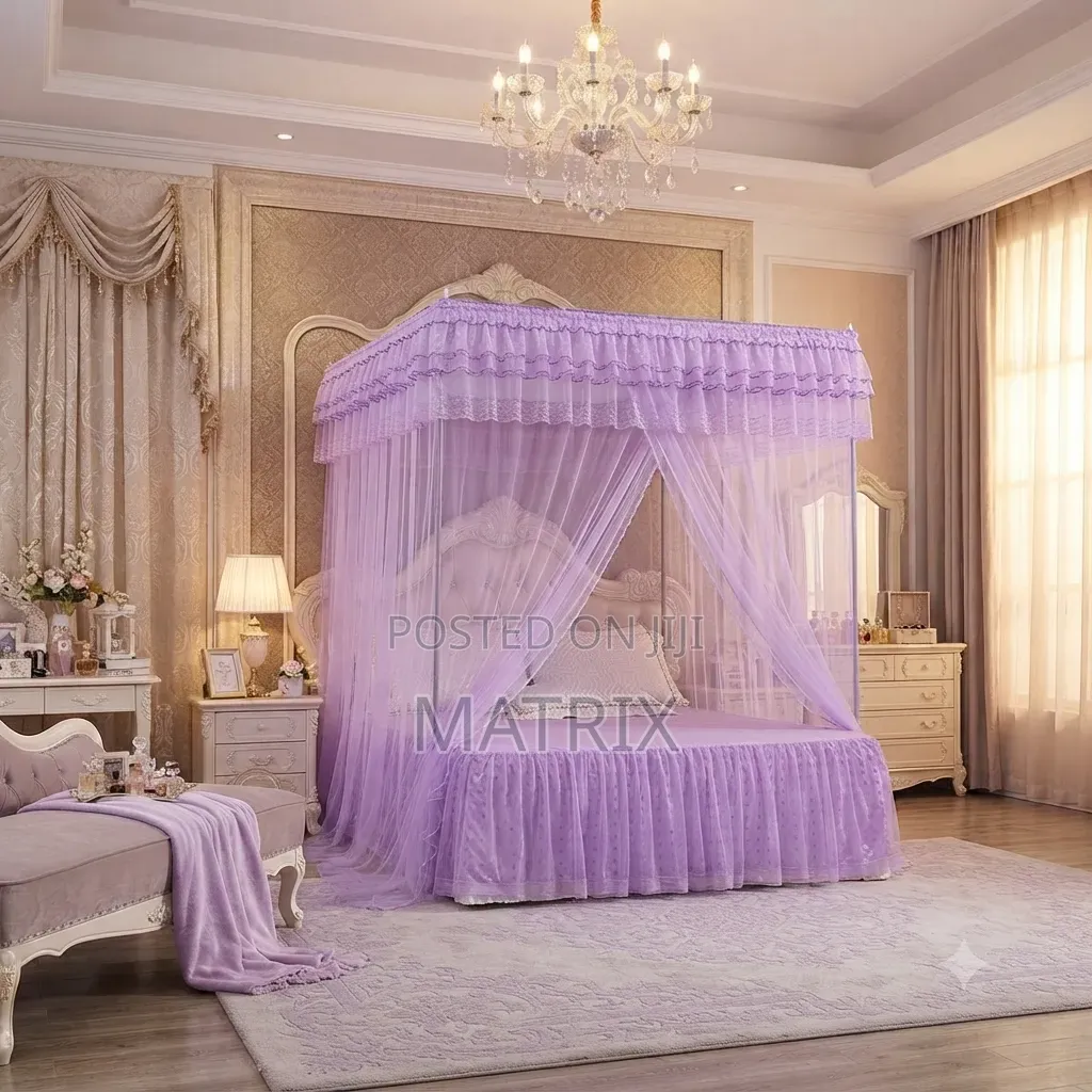 Mosquito Net With Lightbox 2 Stand Rail Design