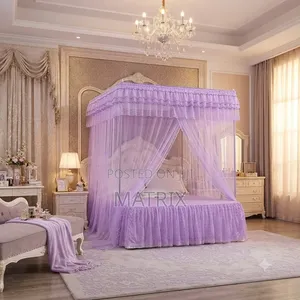 Mosquito Net With Lightbox 2 Stand Rail Design