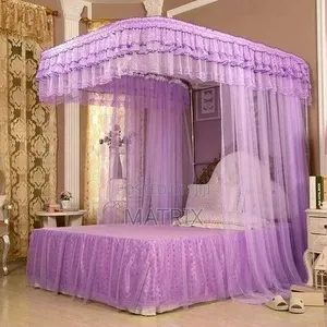 Mosquito Net With Lightbox 2 Stand Rail Design