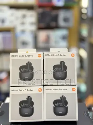 Xiaomi Redmi Buds 8 Active Earbuds, Ergonomic Semi in Ear, 37 Hours