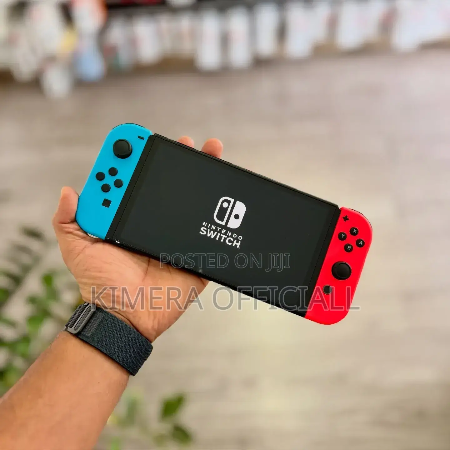 Black Console Nintendo Switch Oled