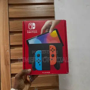 Brand New Nintendo Switch Oled: Play While Waiting for the Food.