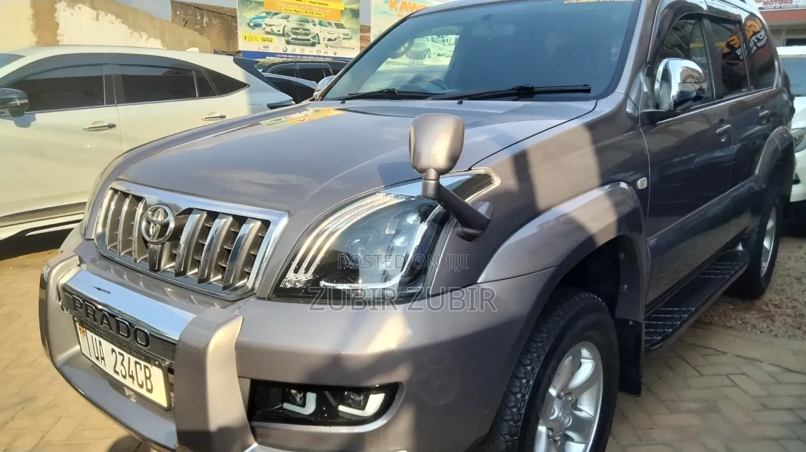 Toyota Land Cruiser Prado 2007 Gray