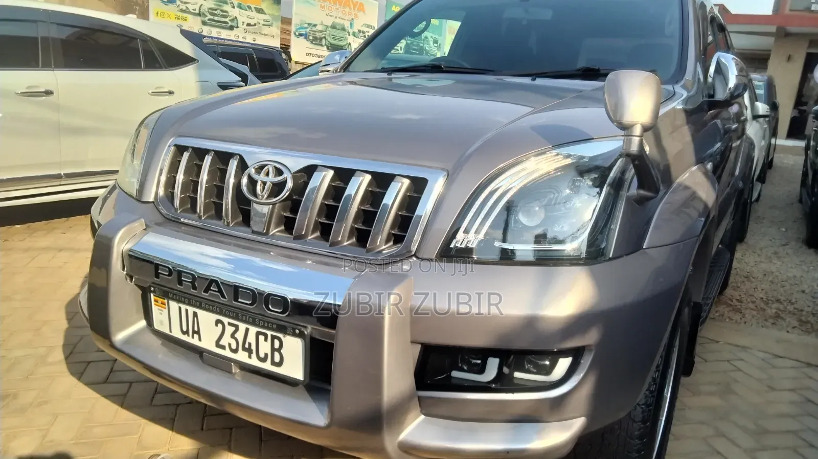 Toyota Land Cruiser Prado 2007 Gray
