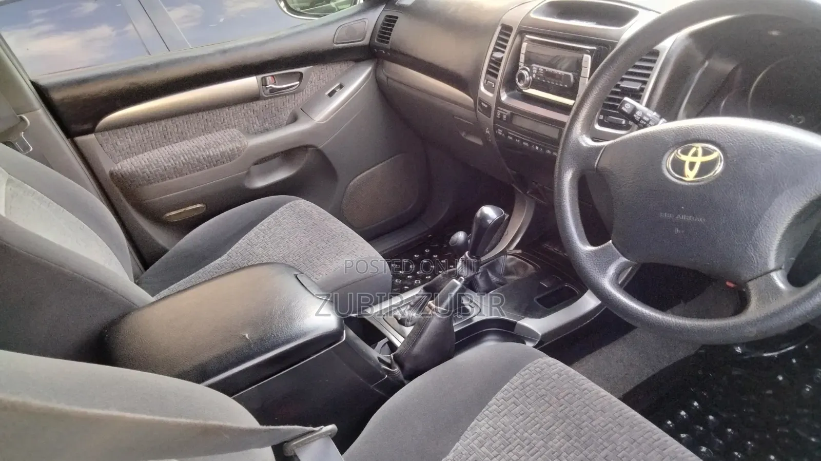 Toyota Land Cruiser Prado 2007 Gray