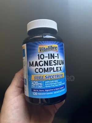The Vitalibre 10 in 1 Magnesium Complex 120 Capsules
