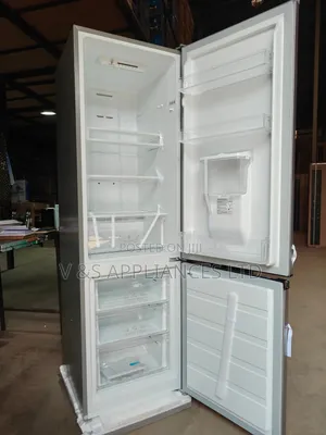 341l Midea Double Door With Bottom Freezer
