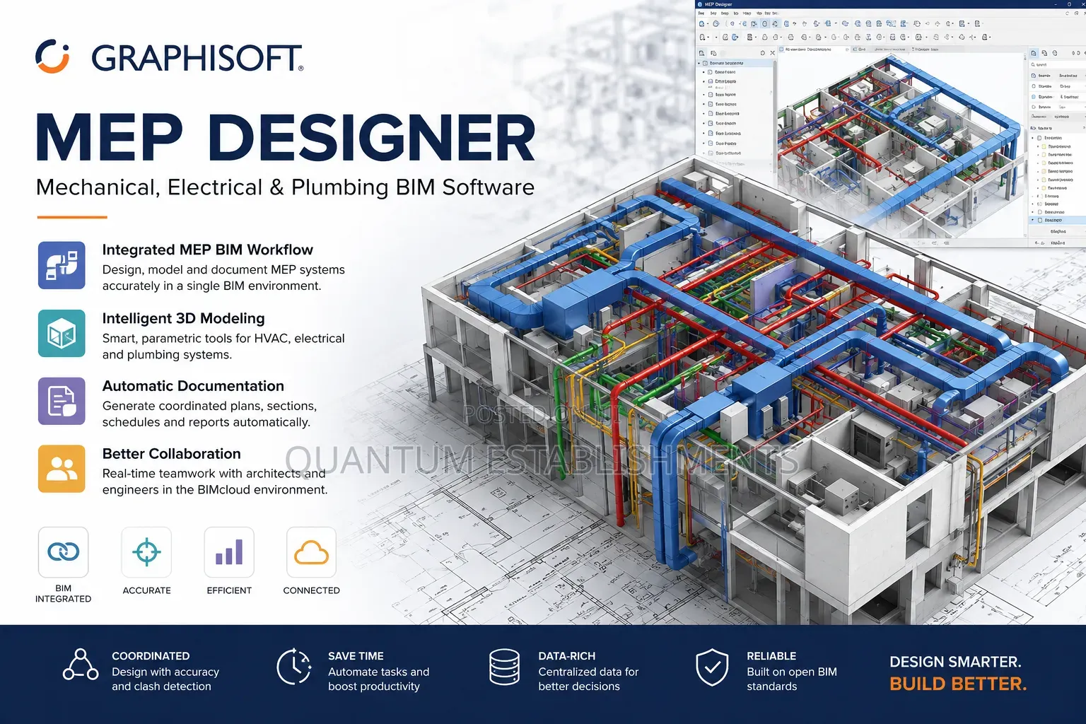 Graphisoft Mep Designer | Mechanical, Electrical-Plumbing Bim Software