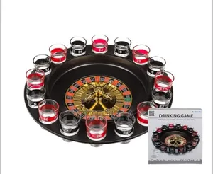 16 Shot Turntable Drinking Roulette Set