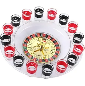 16 Shot Turntable Drinking Roulette Set