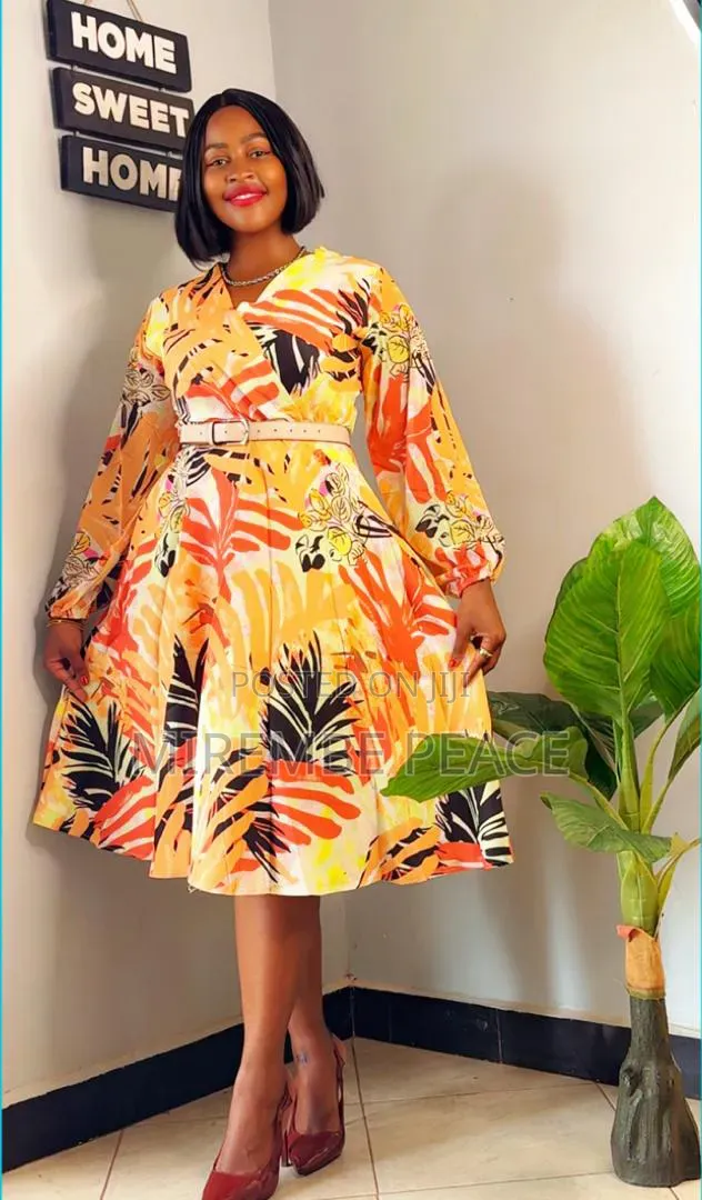 Floral Round Dresses