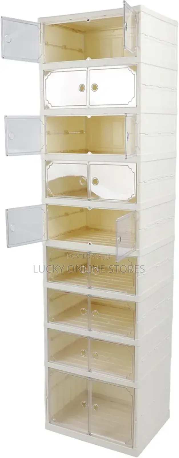 Large Capacity Multipurpose Foldable Shoe Rack
