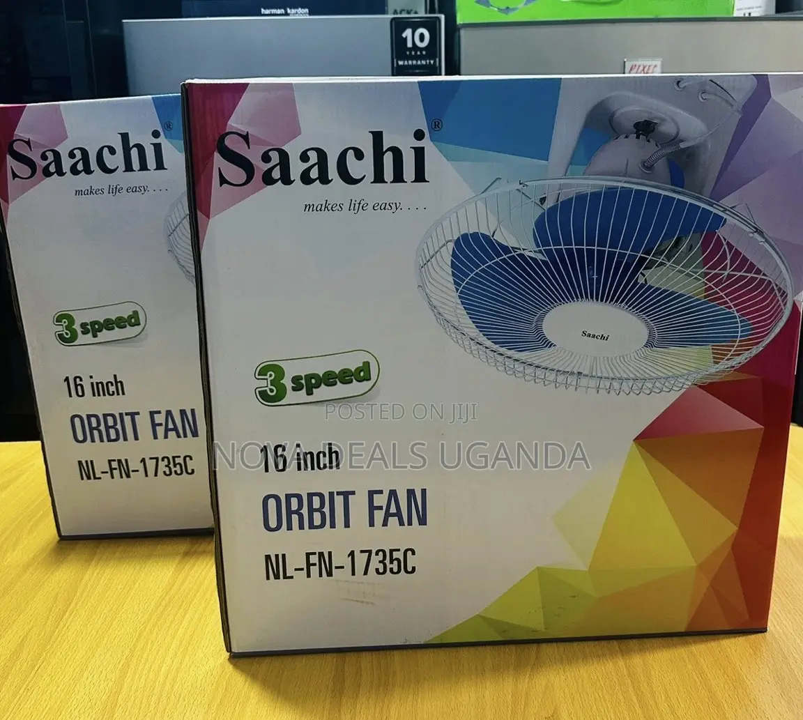 Saach 16inch Orbit Ceiling Fan With Remote Control for a Powerful Wind