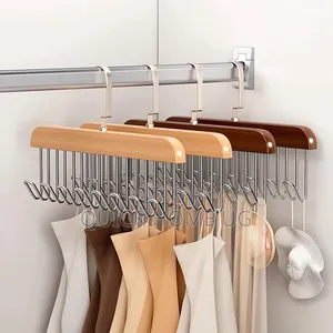 Tie,Bra Wooden Hook Hanger