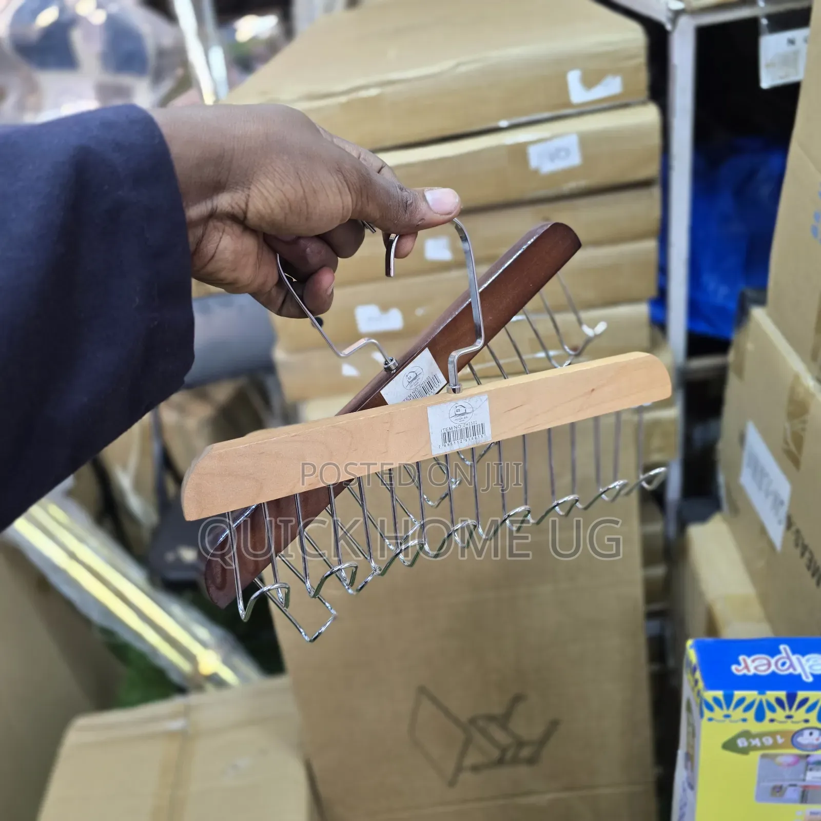Tie,Bra Wooden Hook Hanger
