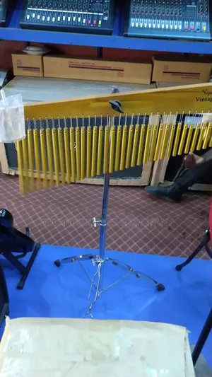 Bar Chimes With Adjustable Stand 36 Note Single-Row Wind Chime Musical