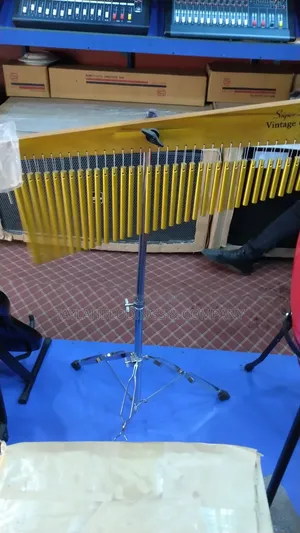 Bar Chimes With Adjustable Stand 36 Note Single-Row Wind Chime Musical