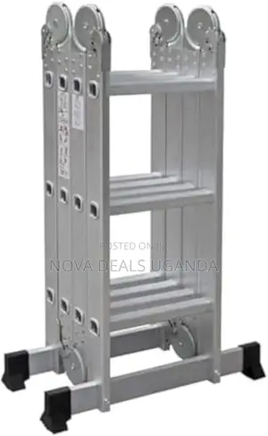 3x4 Multi Purpose Folding Extension Aluminum Ladder