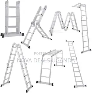 3x4 Multi Purpose Folding Extension Aluminum Ladder