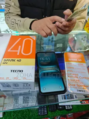 New Tecno Spark 40 128 GB Silver