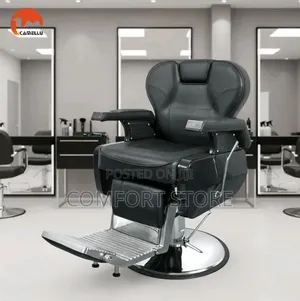 Black Vintage Barber Chair