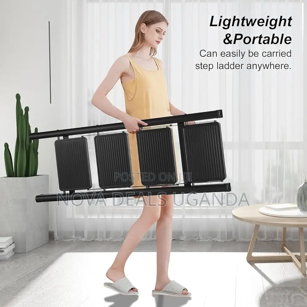 4step Ladder Folding Step Stool Kitchen/Closet Ladder for Adults/Kids,