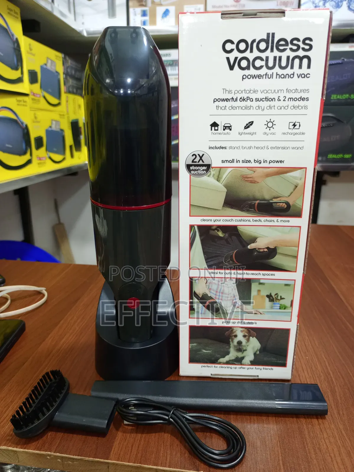 Ionvac Cordless Handheld Vacuum.