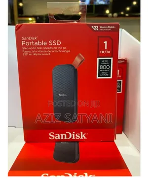 100% Original Sandisk Portable SSD 1tb External SSD Hard Drive