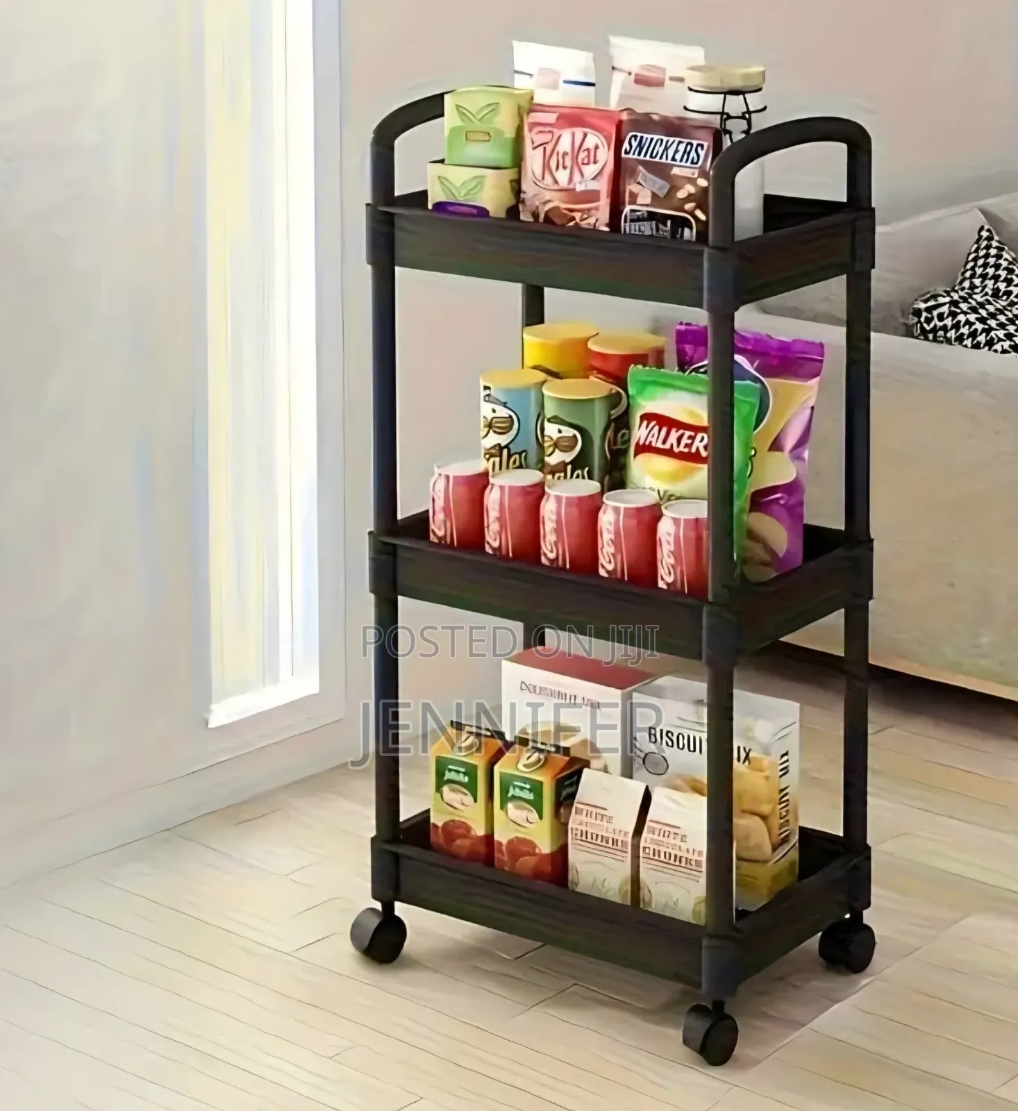 Household Utility Storage Trolley