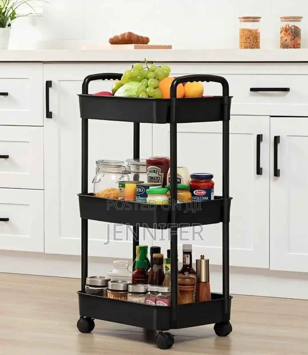 Household Utility Storage Trolley
