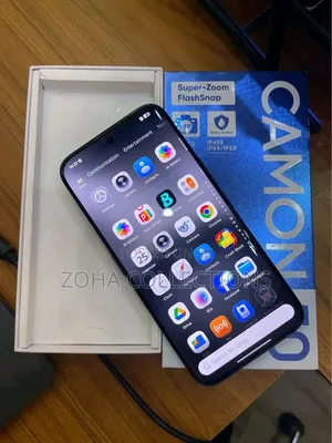 New Tecno Camon 50 256 GB Black