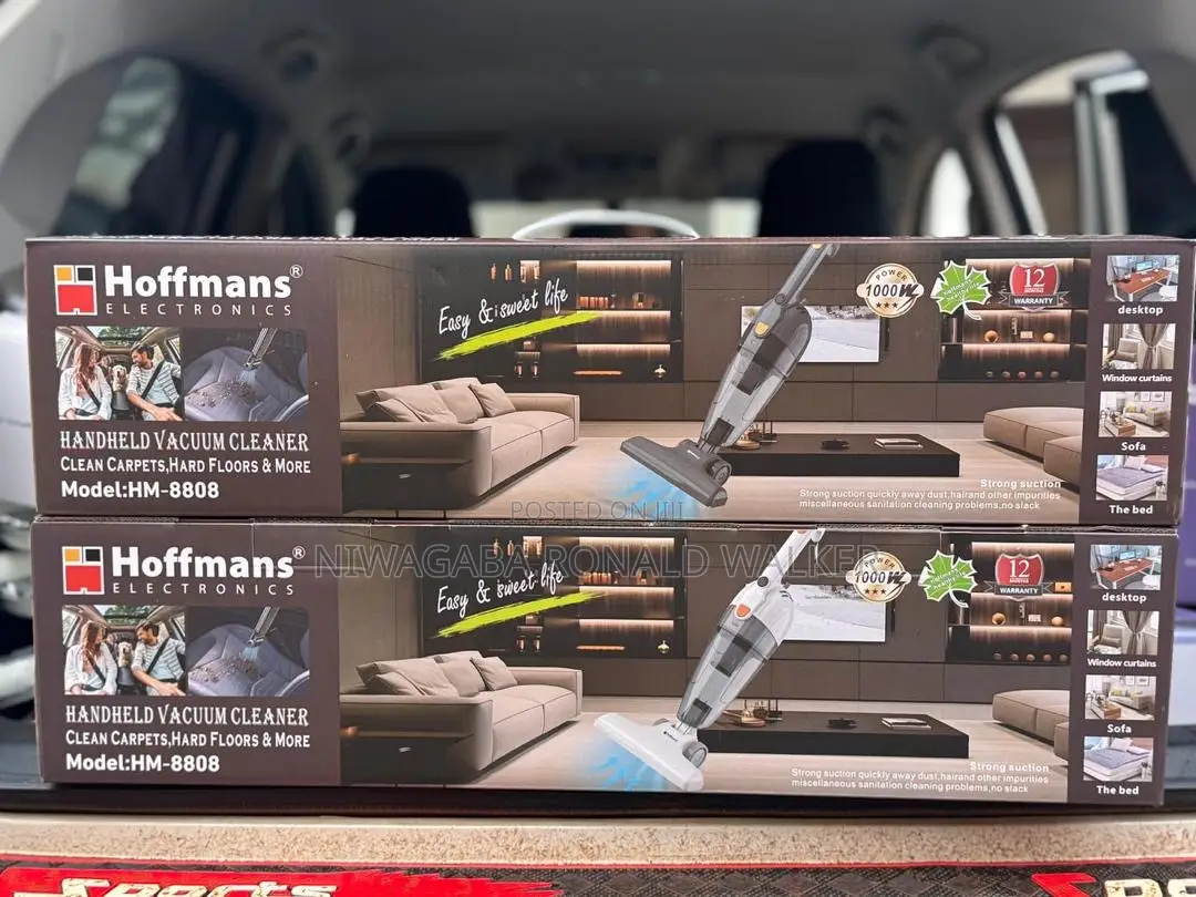 Hoffmans Electronics Handheld Vacuum Cleaner, Model Hm-8808.