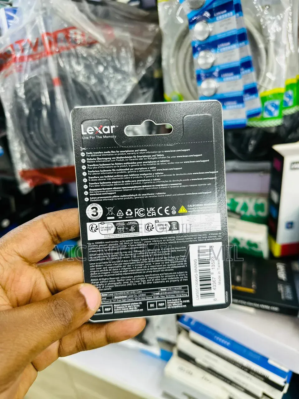 Lexar Memory Card 64gb Microsd