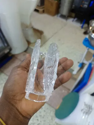 Elegant Clear Glass Napkin Holder