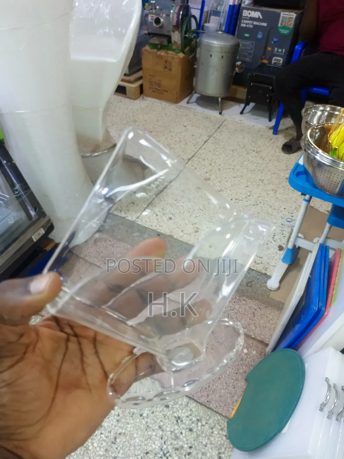 Clear Plastic Holder