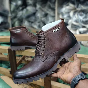 Fendi Leather Boots