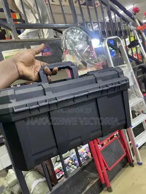 Empty Plastic Toolbox