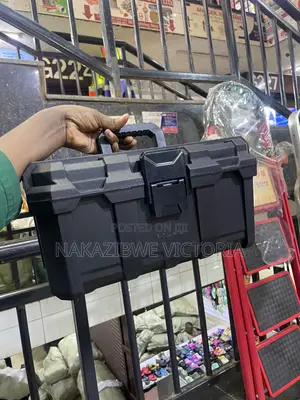 Empty Plastic Toolbox