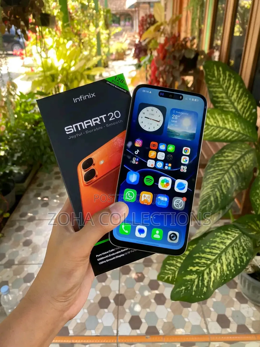 New Infinix Smart 20 128 GB Black