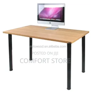 Rectangular Computer Study Table Wooden Foldable Table