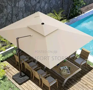 Water Proof Aluminum Steel Umbrella for Hotel and Bar Restaurant Beach