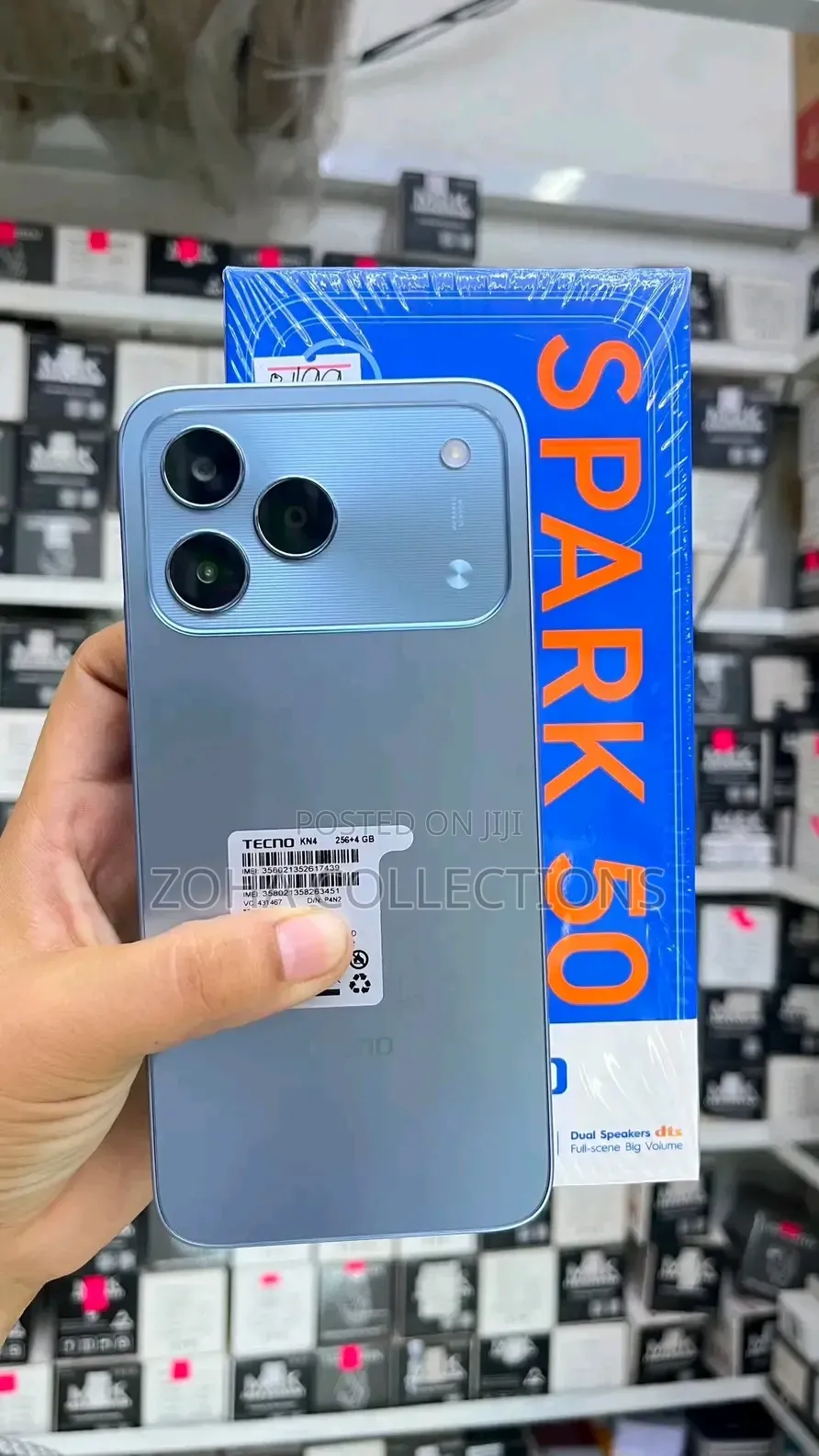 New Tecno Spark 50 128 GB Black